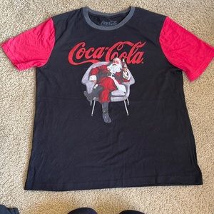Coca-cola Santa shirt. Mens size Large. Worn a handful of times.